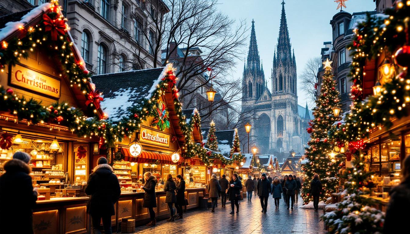 Comment la tech transforme le marché de Noël Strasbourg