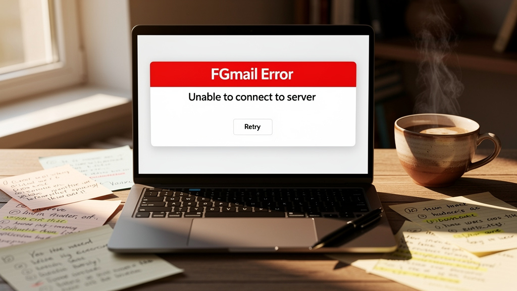 Erreur FGmail : 5 raisons de vérifier vos favoris en 2026