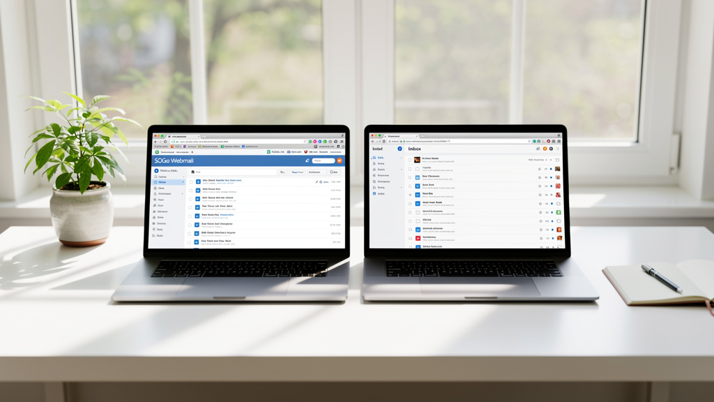 Sogo webmail vs autres messageries : comparatif complet 2026